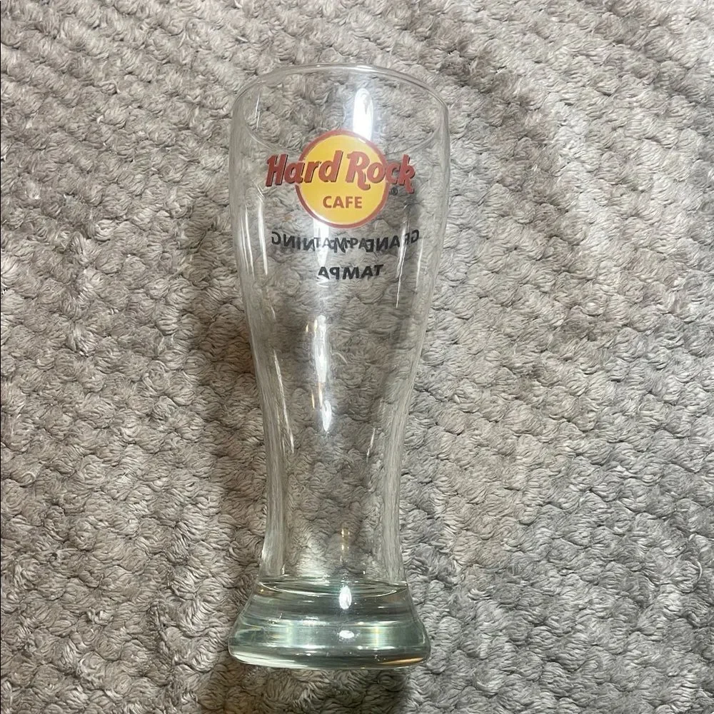 Hard Rock tampa Florida grand opening Cafe Logo Pint Glass